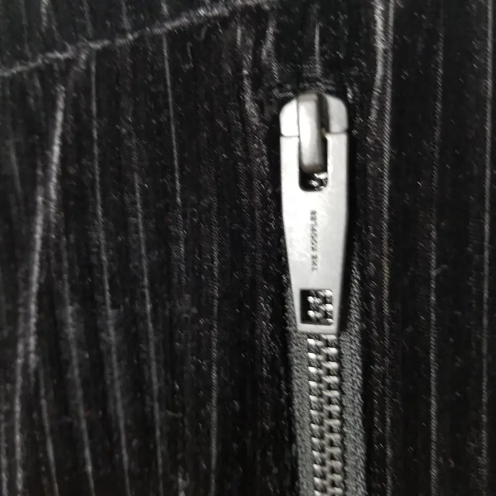 THE KOOPLES Sport Ribbed Velvet Drawstring Ankle Joggers - 29 (Kooples Size 3) - Picture 5 of 7